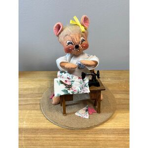Annalee "Factory in The Woods" Mouse doll 7”